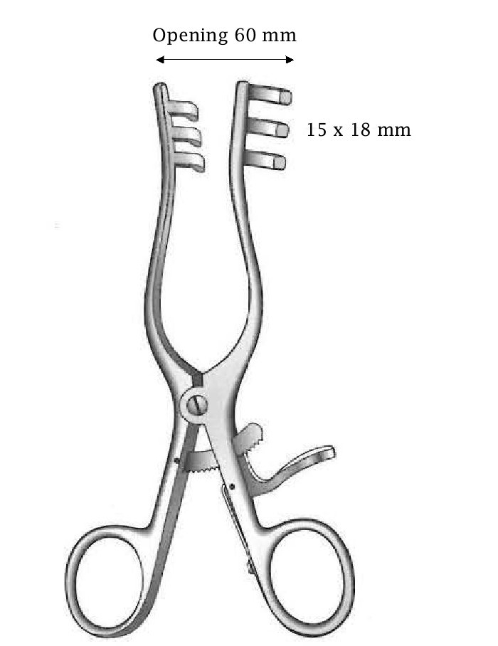 Retractor de West
