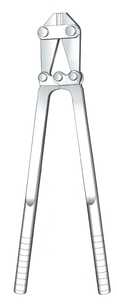 Alicate para cortar alambres - longitud = 47 cm / 18-1/2&quot;