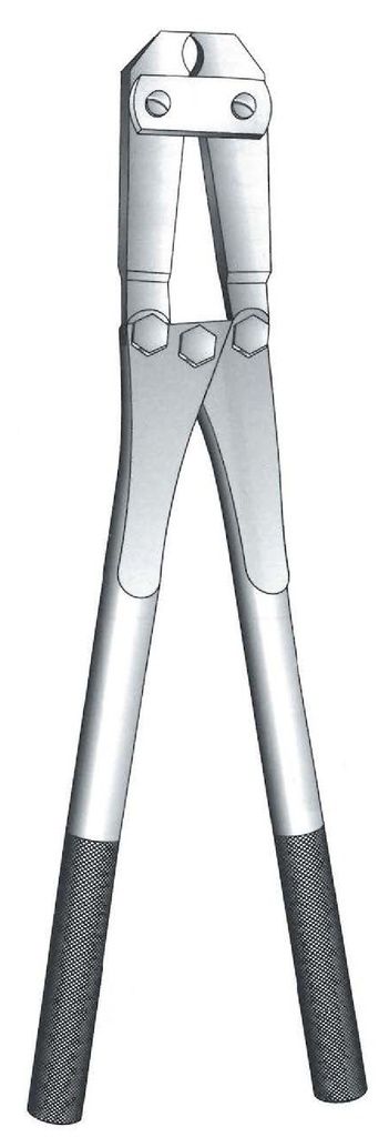 Alicate para cortar alambres, TC Gold - longitud = 38 cm / 15&quot;