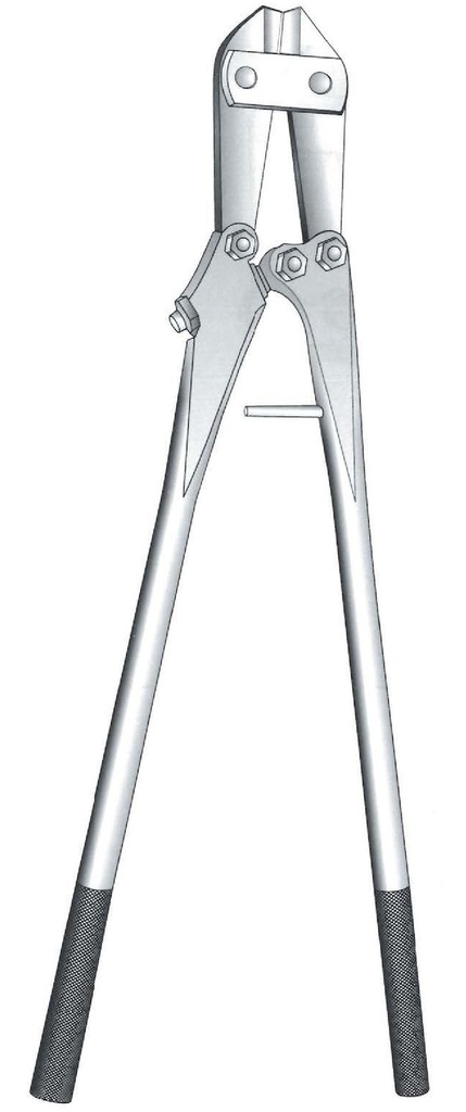 Alicate cortar alambres, TC Gold - longitud = 45 cm / 17-3/4&quot;