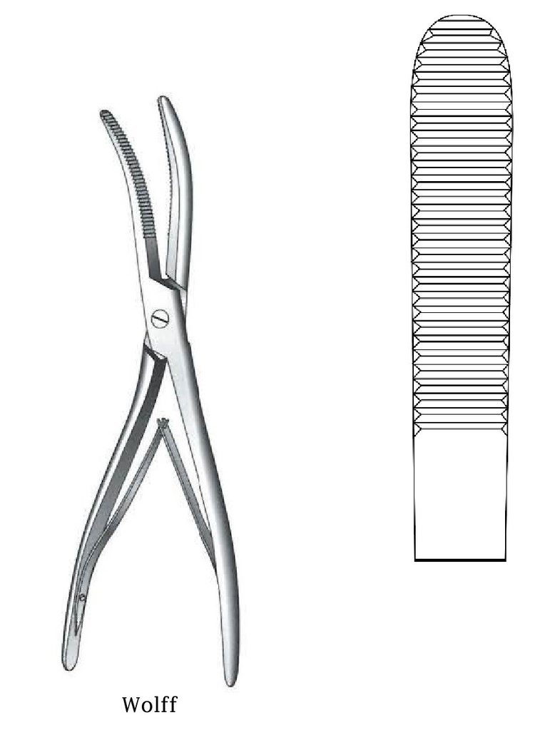Wolff plaster separator - length = 24 cm / 9-1 / 2 "