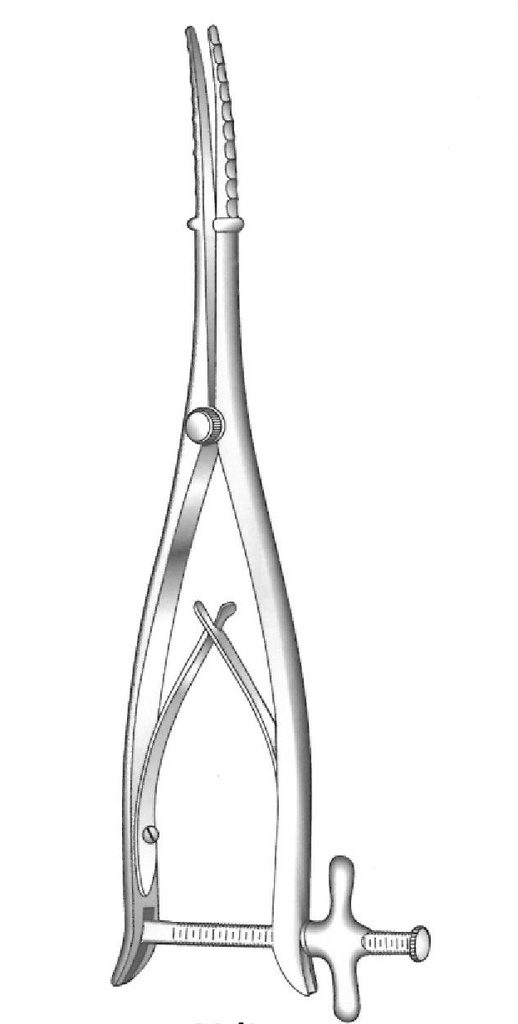 Wylie uterine dilator clamp