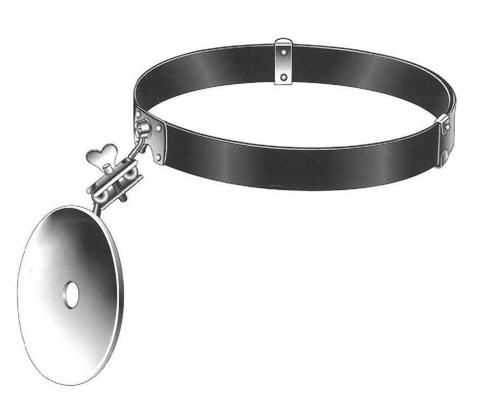 Ziegler head mirror - diameter = 90 mm