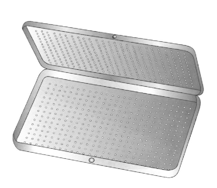 Sauerbruch needles case, 210 x 125 x 17 mm