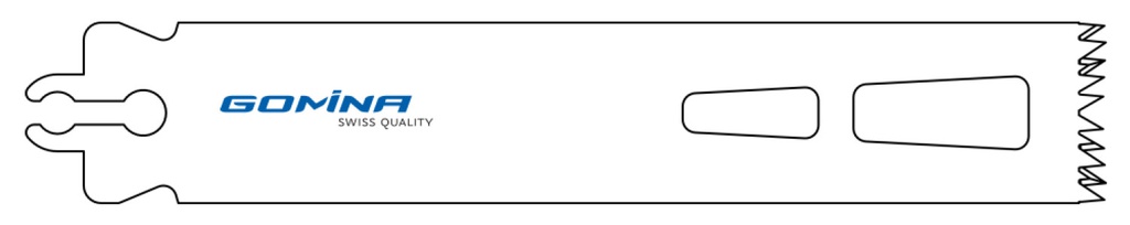 Hoja de sierra quirúrgica 90mm x 19mm x 1.27mm