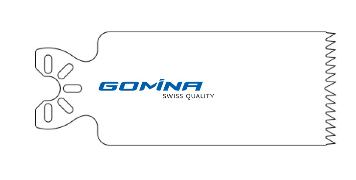 Hoja de sierra quirúrgica estéril 41mm x 19mm x 0.60mm