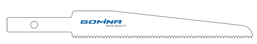 Hoja de sierra quirúrgica recíproco estéril 77mm x 12mm x 1.10mm