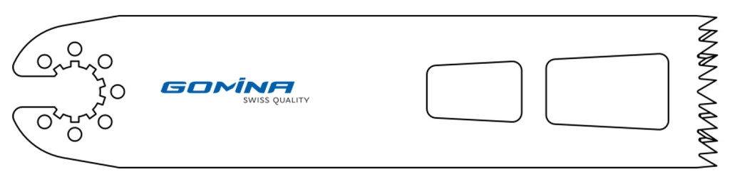 Hoja de sierra quirúrgica estéril 90mm x 25mm x 1.27mm