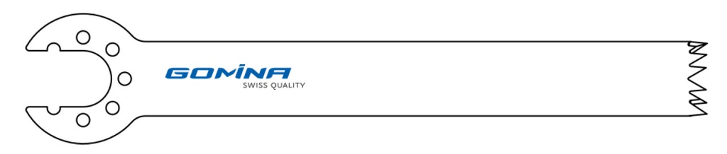 Hoja de sierra quirúrgica estéril 90mm x 12mm x 1.00mm