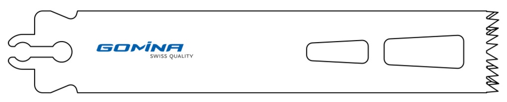 Hoja de sierra quirúrgica estéril 90mm x 19mm x 0.90mm