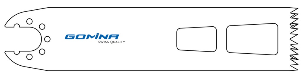 Hoja de sierra quirúrgica estéril 90mm x 25mm x 1.37mm