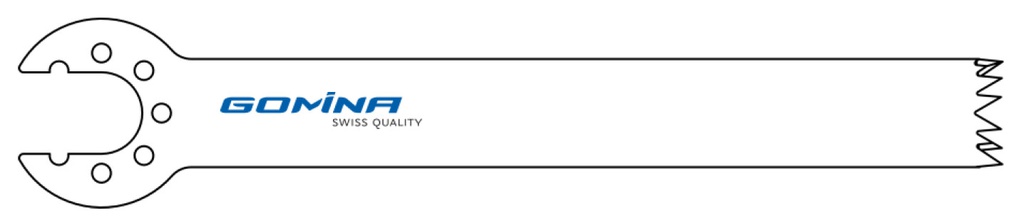 Hoja de sierra quirúrgica estéril 90mm x 12mm x 0.90mm