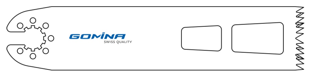 Hoja de sierra quirúrgica estéril 90mm x 25mm x 1.19mm