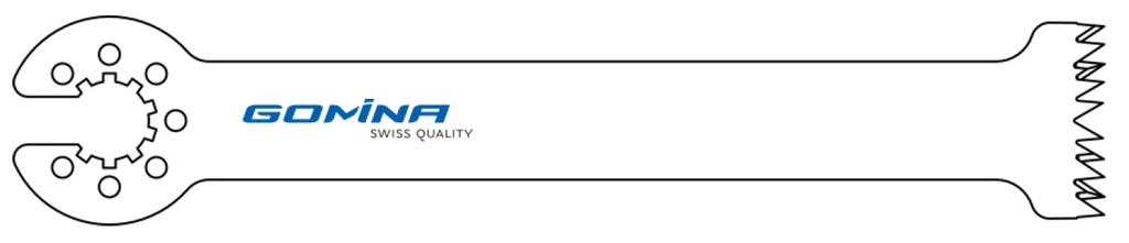 Hoja de sierra quirúrgica estéril 90mm x 12 / 19mm x 1.19mm