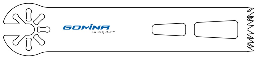 Hoja de sierra estéril 90mm x 19mm x 1.37mm