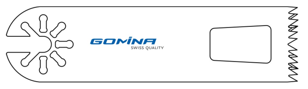 Hoja de sierra estéril 70mm x 25mm x 1.27mm