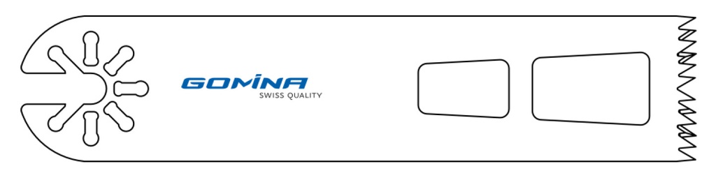 Hoja de sierra estéril 90mm x 25mm x 1.23mm
