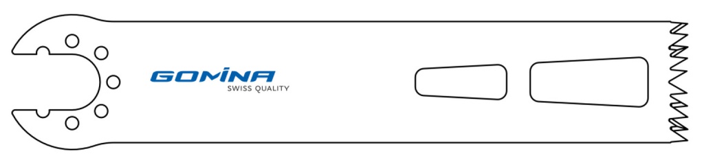 Hoja de sierra quirúrgica estéril 90mm x 19mm x 1.00mm