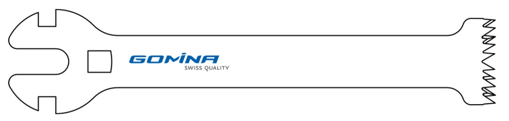 Hoja de sierra quirúrgica manejo múltiple estéril 90mm x 12 / 19mm x 1.27mm