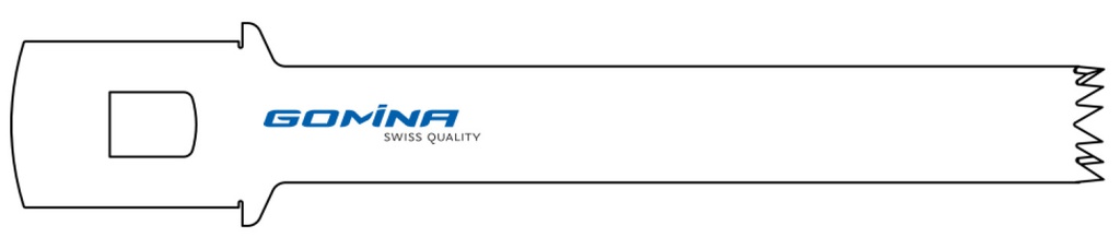 Hoja de sierra quirúrgica estéril 90mm x 12mm x 1.00mm