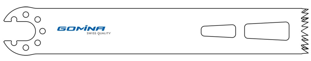Hoja de sierra quirúrgica estéril 110mm x 19mm x 1.27mm