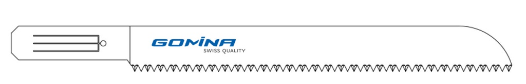 Hoja de sierra quirúrgica recíproco estéril 82mm x 10mm x 1.00mm