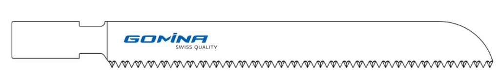 Hoja de sierra quirúrgica recíproco estéril 82mm x 10mm x 1.00mm