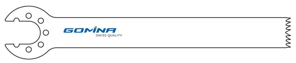 Hoja de sierra quirúrgica estéril 90mm x 12mm x 1.27mm