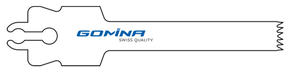 Saw sheet 55mm x 10mm x 1.27mm