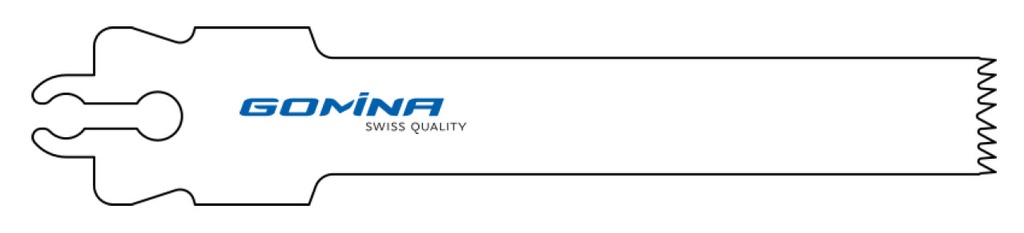 Hoja de sierra quirúrgica estéril 70mm x 12mm x 1.00mm