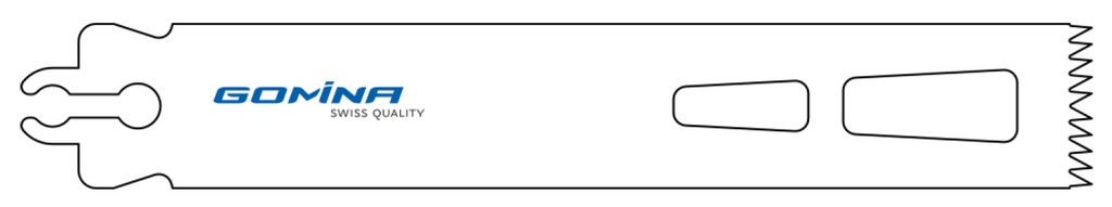Hoja de sierra quirúrgica estéril 90mm x 19mm x 0.90mm