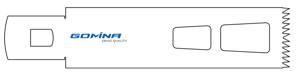 90mm x 25mm x 1.37mm saw blade