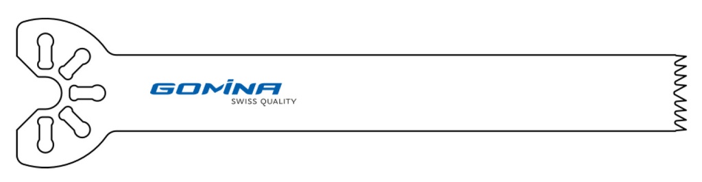 Hoja de sierra quirúrgica estéril 90mm x 12mm x 1.00mm