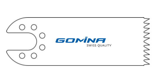 Hoja de sierra quirúrgica estéril 27mm x 14mm x 0.60mm