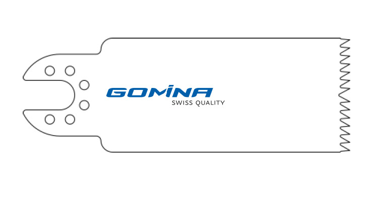 Hoja de sierra quirúrgica lápiz eléctrico compacto estéril 41mm x 19mm x 0.60mm