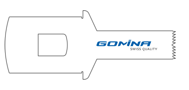 Saw blade 25mm x 9mm x 0.40mm