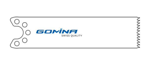 Hoja de sierra no estéril 35mm x 11mm x 0.40mm