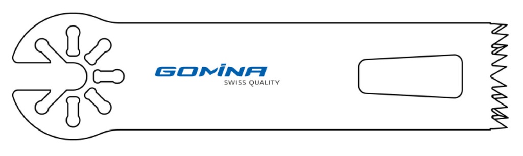 Hoja de sierra no estéril 70mm x 19mm x 0.90mm