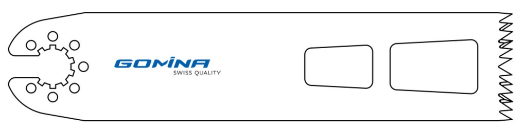 Hoja de sierra quirúrgica no estéril 90mm x 25mm x 1.27mm