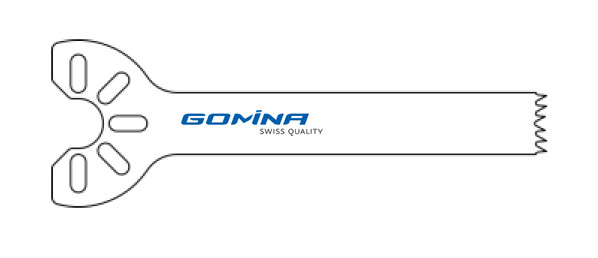 Hoja de sierra quirúrgica no estéril 31mm x 5mm x 0.40mm