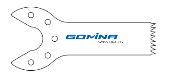 Saw blade 25mm x 9mm x 0.40 mm