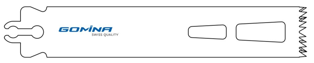 Hoja de sierra quirúrgica 90mm x 19mm x 1.27mm