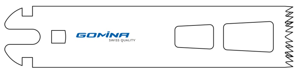 90mm x 25mm x 1.27mm saw blade