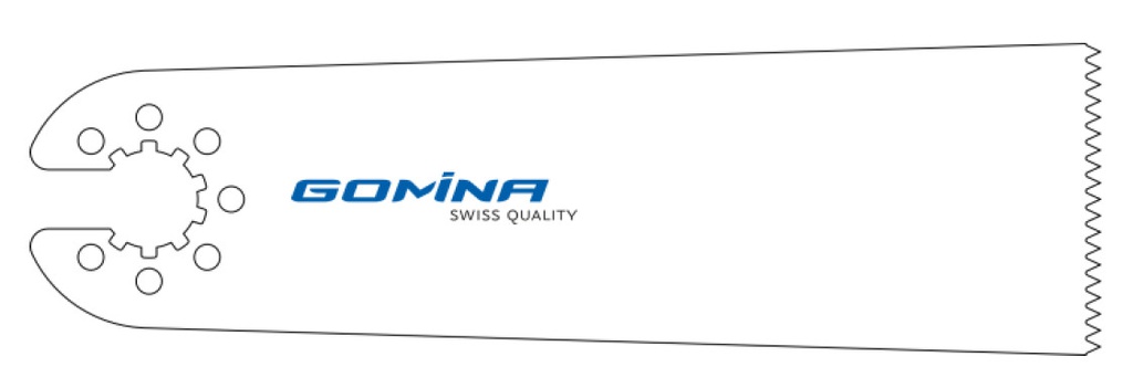 Hoja de sierra quirúrgica no estéril 70mm x 27mm x 0.80mm