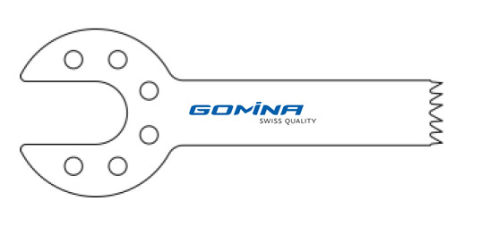 Saw blade 25mm x 6mm x 0.60mm