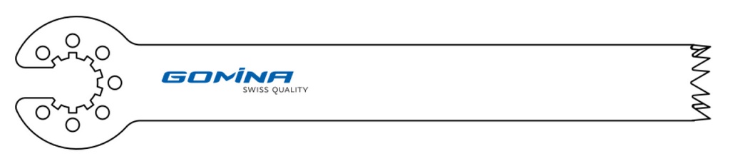 Hoja de sierra quirúrgica no estéril 90mm x 12mm x 1.00mm