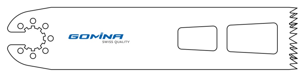 Hoja de sierra quirúrgica no estéril 90mm x 25mm x 1.37mm