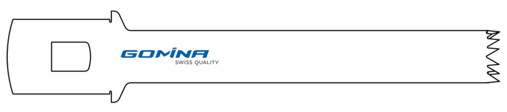 Hoja de sierra quirúrgica no estéril 90mm x 12mm x 1.27mm