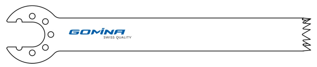 Hoja de sierra quirúrgica no estéril 90mm x 12mm x 1.37mm