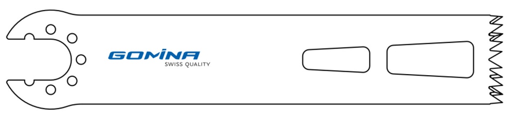 Hoja de sierra quirúrgica no estéril 90mm x 19mm x 1.37mm